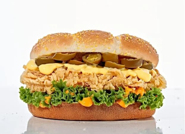 Flaming Chicken Sandwich