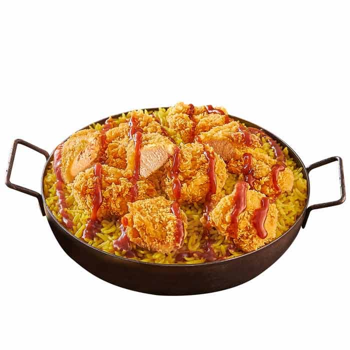 أرز باربيكيو بالدجاج