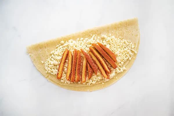 كريب فراخ كتيوشة