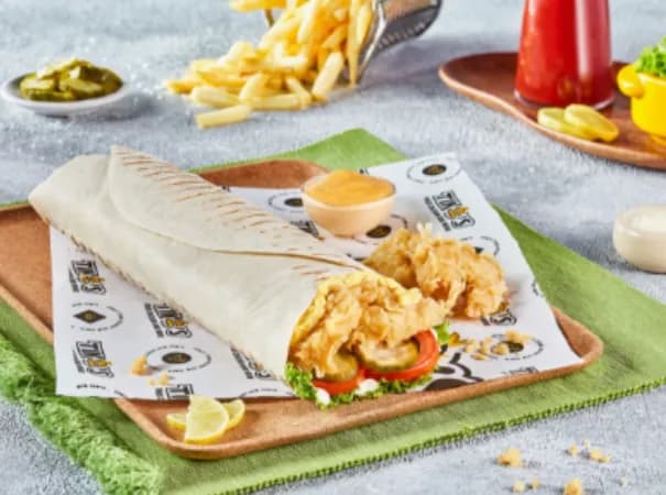Tornado Shrimp Sandwich