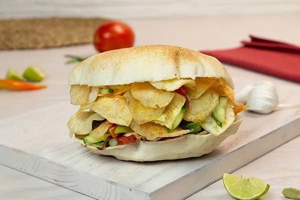 ساندوتش بطاطس شيبسى