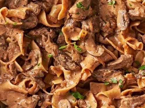 Beef Stroganoff