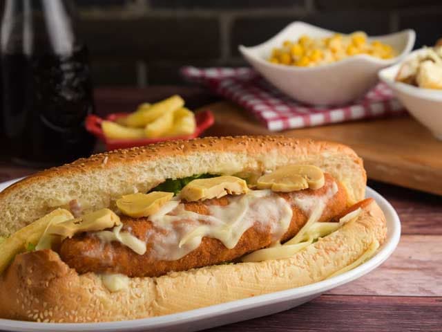 Chicken Roll Sandwich