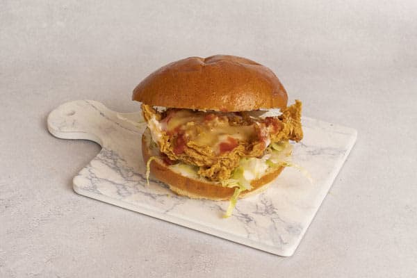 ساندوتش برجر فراخ كرانشي