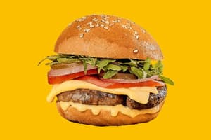 ساندوتش برجر سجق سبيرال